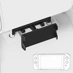 Geekria Car Headrest Mount Holder Gaming Accessories Compatible with Nintendo Switch/Switch OLED/Switch Lite/Cell Phone, or Other 5.5-10.5" Device, 180ｰ Rotating Adjustable (Black)