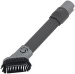SPARES2GO 2-in-1 Dusting Brush Crevice Tool compatible with Shark HZ500 HZ500UK HZ500UKT Vacuum Cleaner