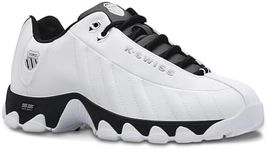 K-Swiss Men's ST329 CMF Sneaker, White/Black, 8 XW