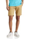 Amazon Brand - Symbol Men's Cotton Chino Shorts | Half Pants | Nikker | Stretchable Lounge Wear (Casual | Summer | Bermuda) (Beige_34)