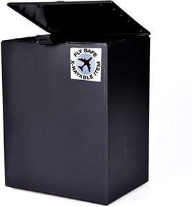Airline Safe Plastic Temporary Travel Cremation urn for Human Ashes, TSA Approved for Airplane air Travel, Full Size Adult 200 Cubic inches, Funeral urn for Mail and Plane