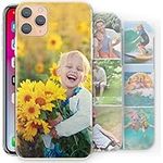 Personalised Phone Case For Apple Iphone 14, Pro, Max, Mini, Plus 13, 12, 11, X, XS, XR, SE, 8, 7, 6, 5, 5C, Custom Photo Hard Cover, Personalize with Image, One Image Layout