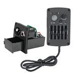 Dilwe Guitar Equalizer, SE-5N 5 Band EQ Equalizer Pickup Tuner for Acoustic Guitar Musical Instrument Accessories Acoustic Guitar Parts