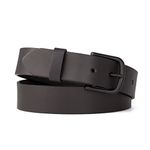 Huckberry Flint and Tinder Men's 365 Belt 2.0, Made with Premium Materials & Only Gets Better with Age, Black, 30
