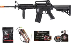 lancer tactical lt-04b m16 ris electric airsoft gun metal gear fps-400(Airsoft Gun)