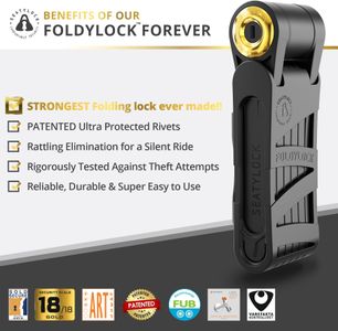 FoldyLock Forever Folding Bike Lock – 90cm Hardened Steel