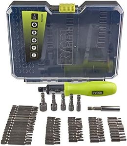 RYOBI 59-Piece Accessory Set 5132002251 RAK59SD (with Screwdriver)