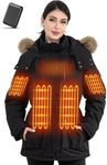 Heated Jacket for Women, Heated Coa