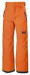 Helly Hansen Juniors & Kids Legendary Waterproof Windproof Breathable Performance Ski Pant, 278 Neon Orange, Size 10