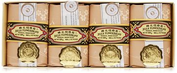 Bee & Flower Sandalwood Soap 4.4oz, 4 Pack/case by Bee & Flower