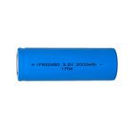 DUSLAN 2-Pack 22650 3.2V LiFeP04 2000 mAh Batteries