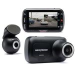 Nextbase 222XR Dash Cam Front and Rear Bundle - Full 1080p/30fps HD Recording, 140° 6 Lane View - Intelligent Parking Mode, Polarising Filter Compatible, G-Sensor Motion Detection - Car Accessories