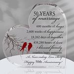 50th Years of Marriage Gift Wedding