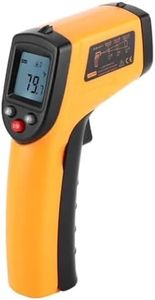 LABART™ Digital Thermometer for food Cooking Oven, Meat, Griddle, Grill, HVAC, Engine, Accessories, -50° C to +550° C (-58°F to 1022°F), Yellow