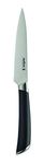 Zyliss Comfort Pro Serrated Paring Knife, 11.5cm/4.5in, Sharp Forged German Stainless Steel, Antibacterial Black Handle with Finger Rest, Professional Kitchen Knife/Vegetable Knife, Dishwasher Safe