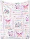 PUREFLY Personalized Baby Blanket- 