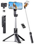 ANXRE Selfie Stick Tripod with Remote, Extendable 360° Rotatable Selfie Stick Tripod, 41.7" Phone Tripod Stand for Filming Compatible with iPhone Samsung Android Smartphone