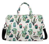 Kinmac 360 Degree Protective Water Resistant Laptop Shoulder Messenger Sleeve Case Bag with All-Directional High Rebound Cushion(11 inch-13.5 inch, Cactus)