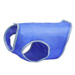 Dog Cooling Vest, Dog Cooling Jacket,Dog Ice-cooling Harness Coats, Pet Cooler Vest with for Puppies Dogs - Size S, 50cm Chest, 32cm Neck