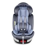 Babykins Convertible Isofix Baby Car Seat 360 Rotatable ECE R44/04 Safety Certified Car Seat for Kids of 0 to 12 Years Age with 4 Recline Position (Blue)