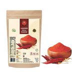 Kashmiri Chilli Powder (100g/3.52oz) | Red Chilli Powder |Vegan and Gluten Free | 100% Natural | Authentic | No Additives | kashmiri Red Chili Powder for Cooking in Resealable Zip Lock Pouch