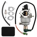 Panari EB3500 Carburetor for Honda Generator EM5000SX EB3500X EB5000X EM3500X EB3800X EM3800SX EM3500SX EG5000X EG5000X EM5000X EW140 Parts W Air Filter Spark Plug