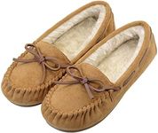 Vonair Women's Moccasin Slippers Mi