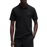 BOSS Mens Polo Shirt Black 3XL