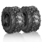 PARTS-DIYER Set of 2 18x9.5-8 All-Terrain ATV UTV Sport Tires Rear Left & Right Tires Tubeless 4PR