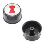 luclyyasys Upgrade 69892 Weber Spirit Replacment Gas Control Knobs 69893,69892 Gas Control Knobs Compatible with Weber Spirit 200 & 300 Series（2 Pcs） Years 2013 and Newer,2-Year QA