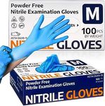 Supmedic Nitrile Exam Glove, 3.5 mi