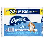 Charmin Ultra Soft Toilet Paper, 18 Mega Rolls