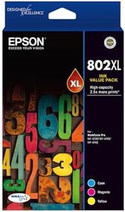 Epson EPC13T356592 802XL 3 Colour Ink Cartridge Pack WF-4720 WF-4740 WF-4745