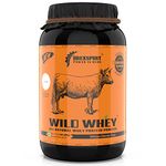 DREXSPORT Wild Whey Protein Powder for Men and Women 800g Chocolate (Pack of 1) Organic Isolate Blend Based on Grass-fed Cow's Whole Milk