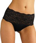 Hanky Panky Women's Silky Skin High Rise Panty - Black - Large