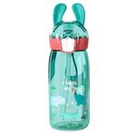 FunBlast Water Bottle for kids, Cute Design Water Bottle with Sipper, TritanSipper Bottle for Kids -Anti-leak Kids Cartoon Water Bottle for Kids - 550 Ml (Animal) Multicolor