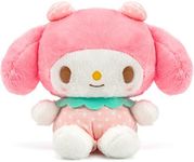 GRUSEMI 8 Inch Cute My Melody Plush Toys, Kawaii Cartoon Melody Strawberry Stuffed Animal Pillow Doll Perfect Birthday Party Favor Gifts for Kids Girls Anime Fans