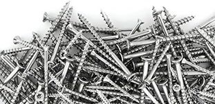 DeckFast #8 x 2-1/2" Trim Head Stainless Steel Deck/Wood Screws - Star Drive - 250 pc Pail