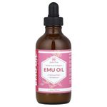 100% Pure & Organic Emu Oil, 4 fl oz (118 ml), Leven Rose