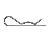 DOJA Barcelona | R pin | 4mm /d | Pack 50 | Galvanized Steel R-Clip for Farm Tractors | Cotter Pin Trailer Hitch | Safety Springs Motor Hoe Trailer RC Pins