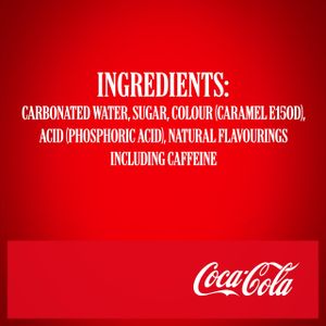 Coca-Cola Original Soft Drink, 24 x 330ml Cans