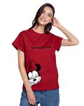 Bewakoof Women T-Shirt 760505 red XS