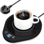 Coffee Mug Warmer for Desk, Smart Cup Coffee Tea Warmer Electric Beverage Warmer With 3 Temperature Settings, 2-12H Auto-off, Coffee, Tea and Milk Warmer for Office Home Desk Use (Not include cup)