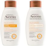 Aveeno Apple Cider Vinegar Clarifying Shampoo & Conditioner Set, Shine Enhancing & Nourishing for Dull Hair, 354 mL Each (Pack of 2)