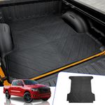 Rongtaod Truck Bed Mat Compatible with 2019-2024 Dodge Ram 1500 Truck Bed Liner 5.7 Ft All Weather Cargo Mat Short Bed Liner 2023 Ram 1500 Accessories