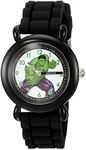 MARVEL Kids' Plastic Time Teacher Analog Quartz Silicone Strap Watch