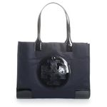 Tory Burch Women's Ella Tote, Black Patent Small