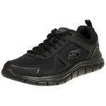 Skechers Men's Track-scloric 52631-bbk Low-Top Sneakers, Black, 7 UK