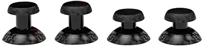 SCUF Instinct Interchangeable Thumbsticks 4 Pack, Replacement Joysticks only for SCUF Instinct Pro Performance Xbox Series X|S Controller - Black