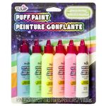 Tulip Dimensional Glow Fabric Paint, 6-Pack